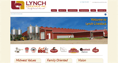 Desktop Screenshot of lynchlivestock.com